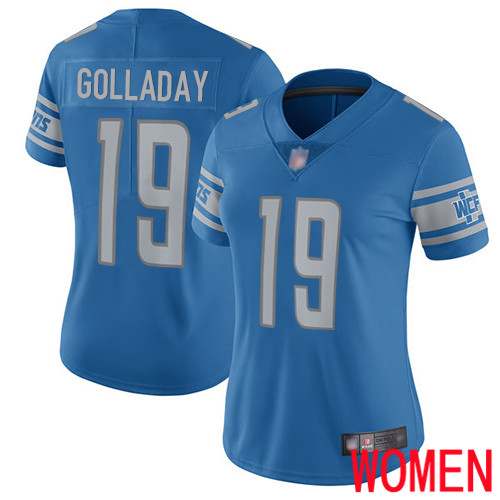 Detroit Lions Limited Blue Women Kenny Golladay Home Jersey NFL Football 19 Vapor Untouchable